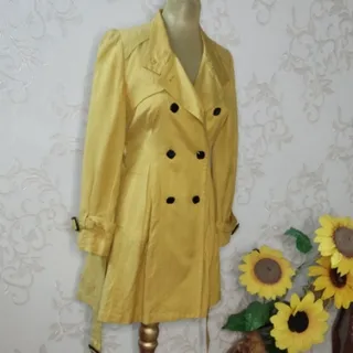 پالتو آستردار خردلی