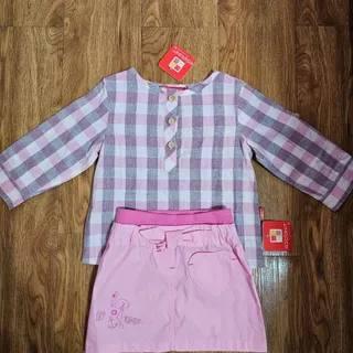 بلوز و دامن دخترانه 3سال