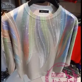 بلوز موهر ترک نگین دار