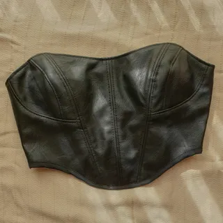 کرست و تاپلکس چرم