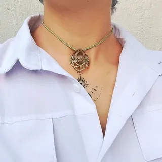 گردنبند سنگ چشم ببر