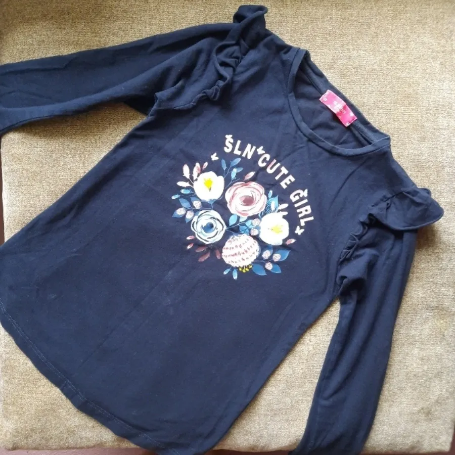 بلوز آستین بلند دخترانه