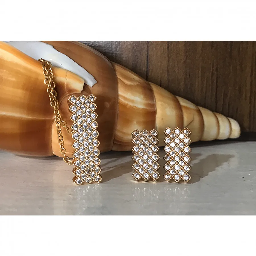 ست گردنبند و گوشواره