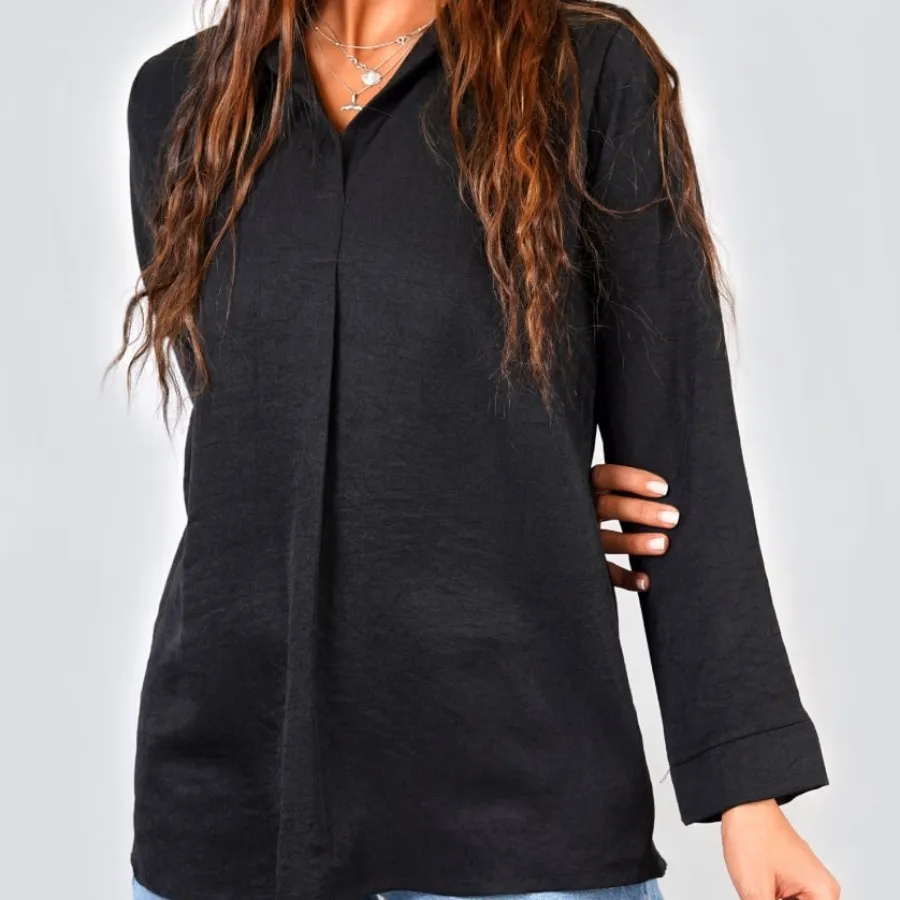 شومیز یقه انگلیسی