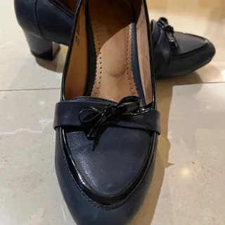 کفش چرم پاپیونی