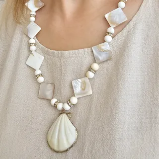 گردنبند صدف