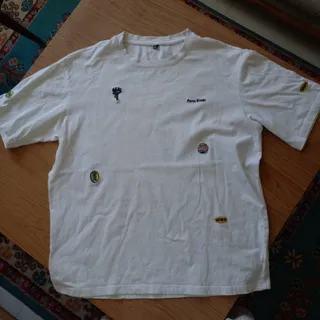 تی شرت  سفید چینی