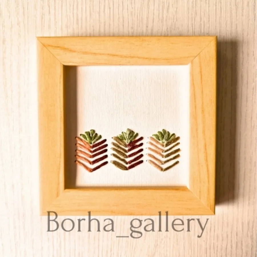 سوزندوزی قاب شده