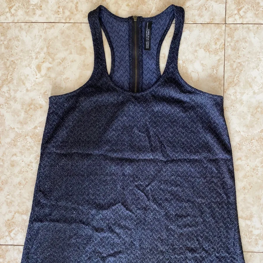 تاپ شاینی زارا سایز 36