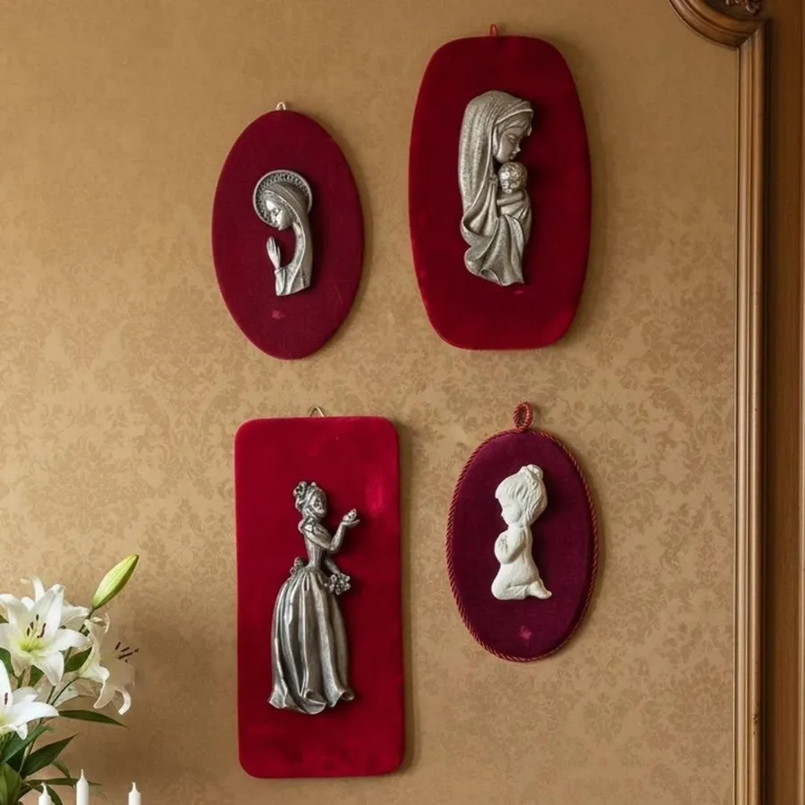 دیوارکوب های مخمل برنز فر