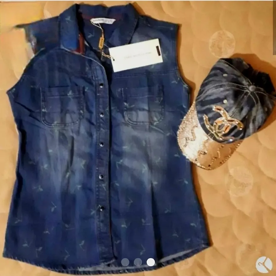 تاپ جین زارا