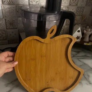 تخته سرو چوبی و جا شمعی