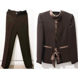 ست کت و تاپ و شلوار مجلسی