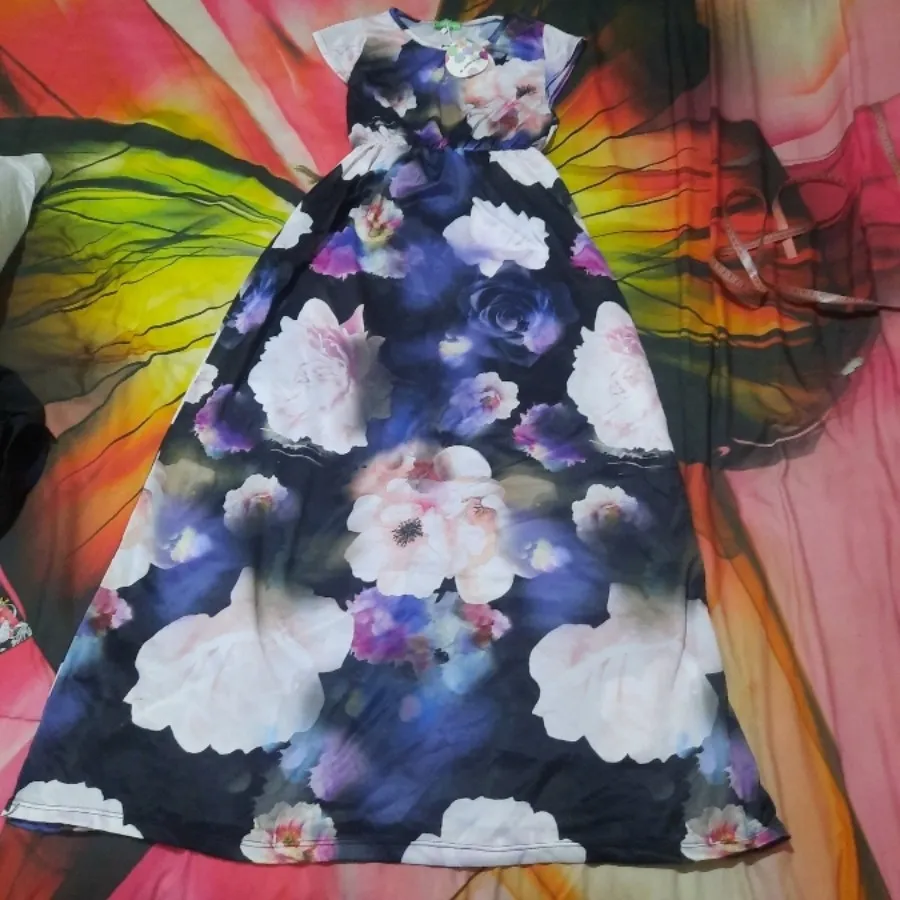 پیراهن ساحلی بلند