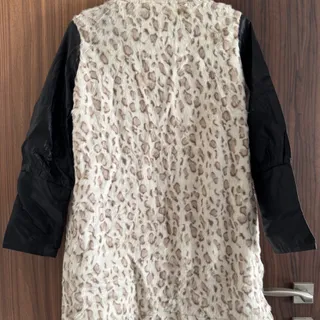 پالتو پلنگی چرم