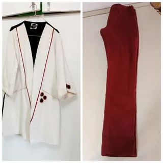 مانتو پاییزه با شلوار