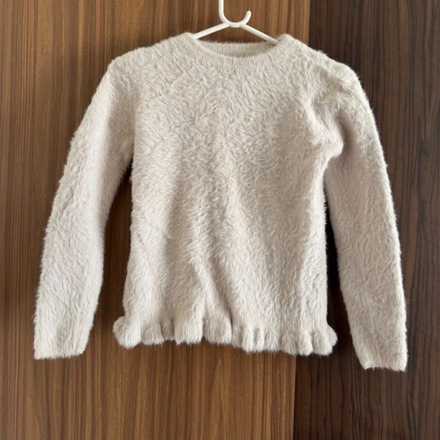 بلوز زمستانی سفید