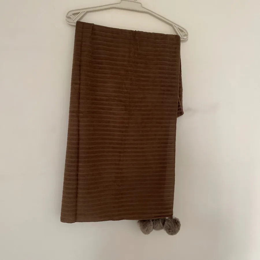 شال مخمل طرح پلیسه