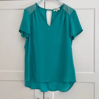 بلوز کوتون سبز