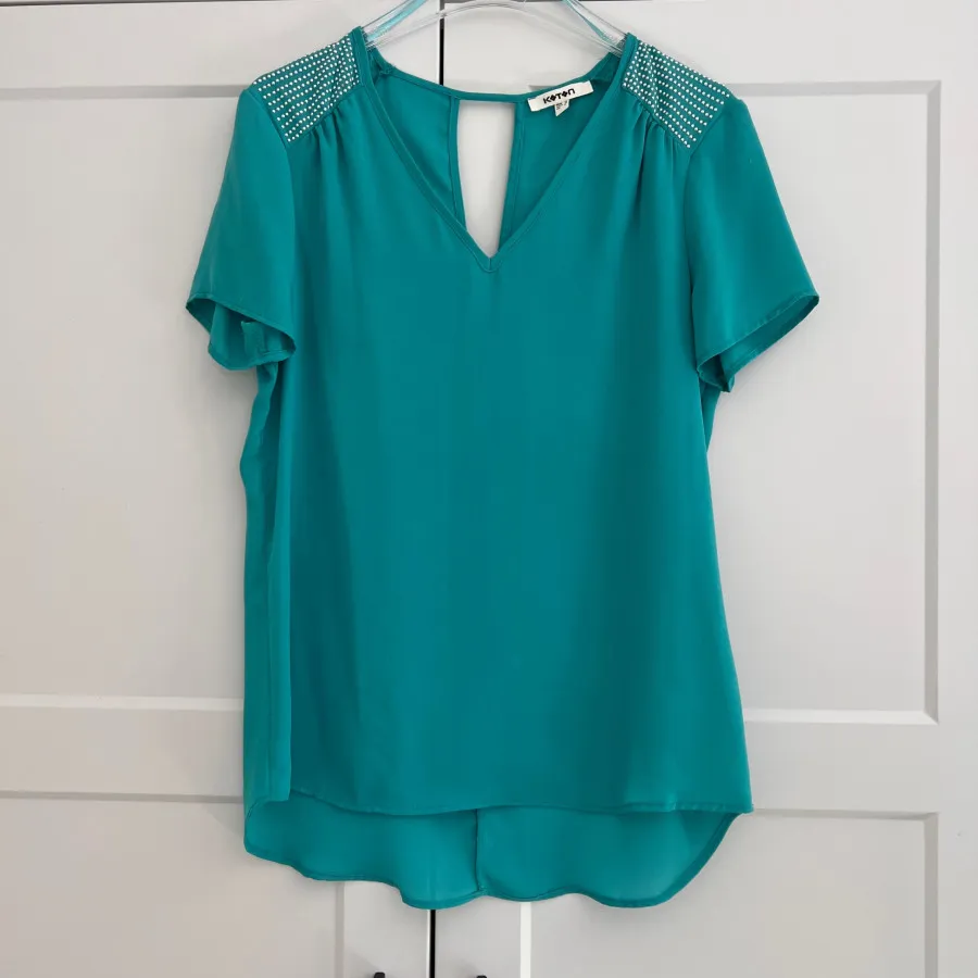 بلوز کوتون سبز