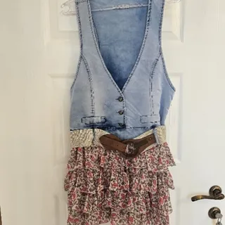 پیراهن جین عروسکی