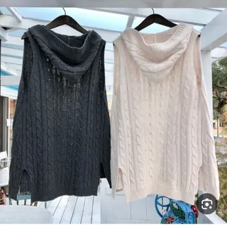 وست بافت کلاه دار