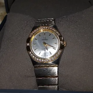 ساعت امگا نگین دار