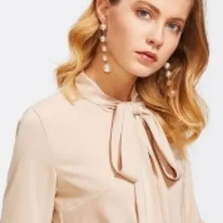 شومیز یقه کراواتی