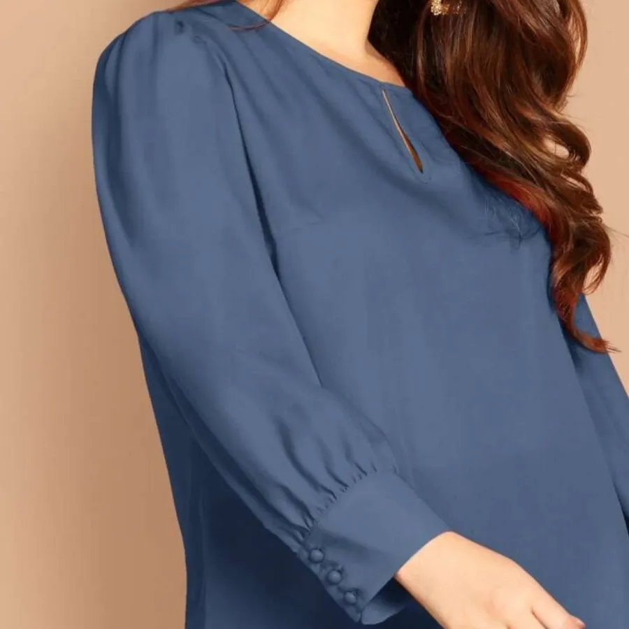 شومیز آستردار سایز بزرگ