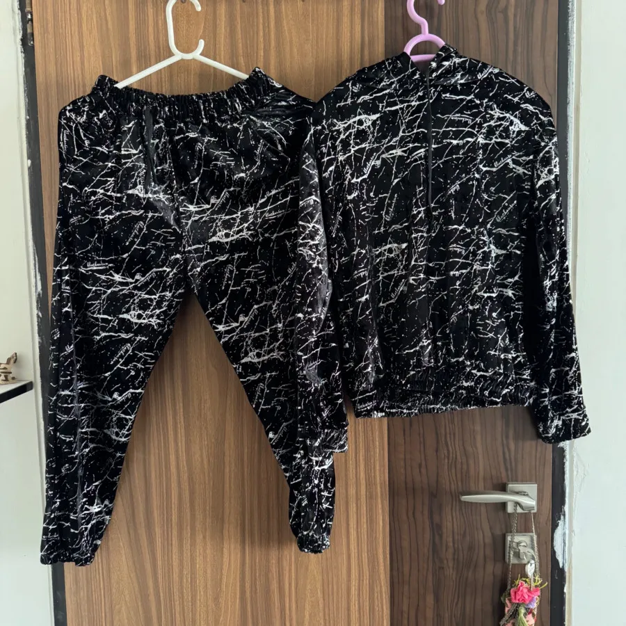 ست سوییشرت شلوار نقره ای