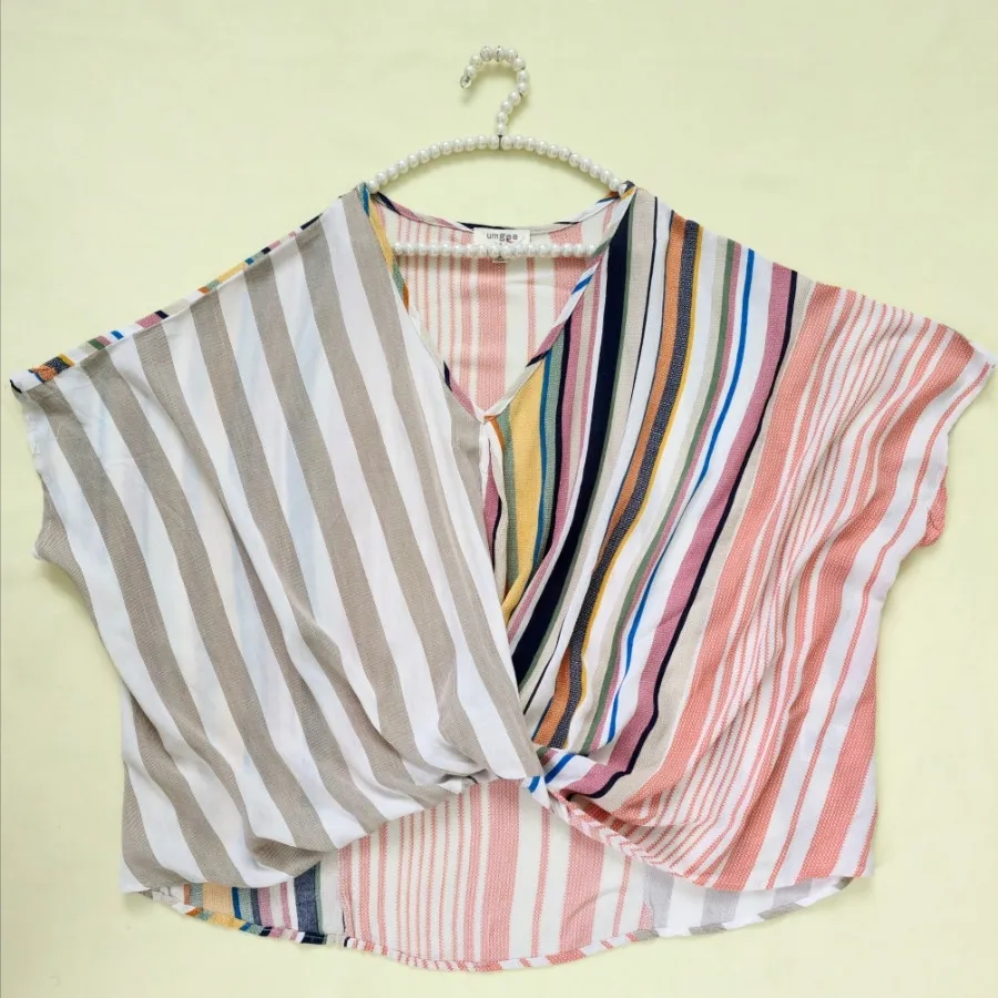 تیشرت نخی راه راه