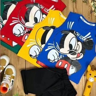 تاب شلوارک کتان پسرانه