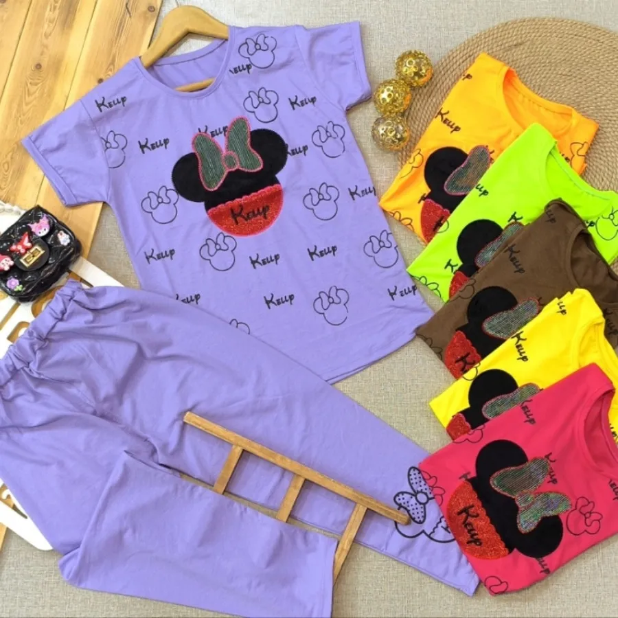 تیشرت شلوارک میکی موس