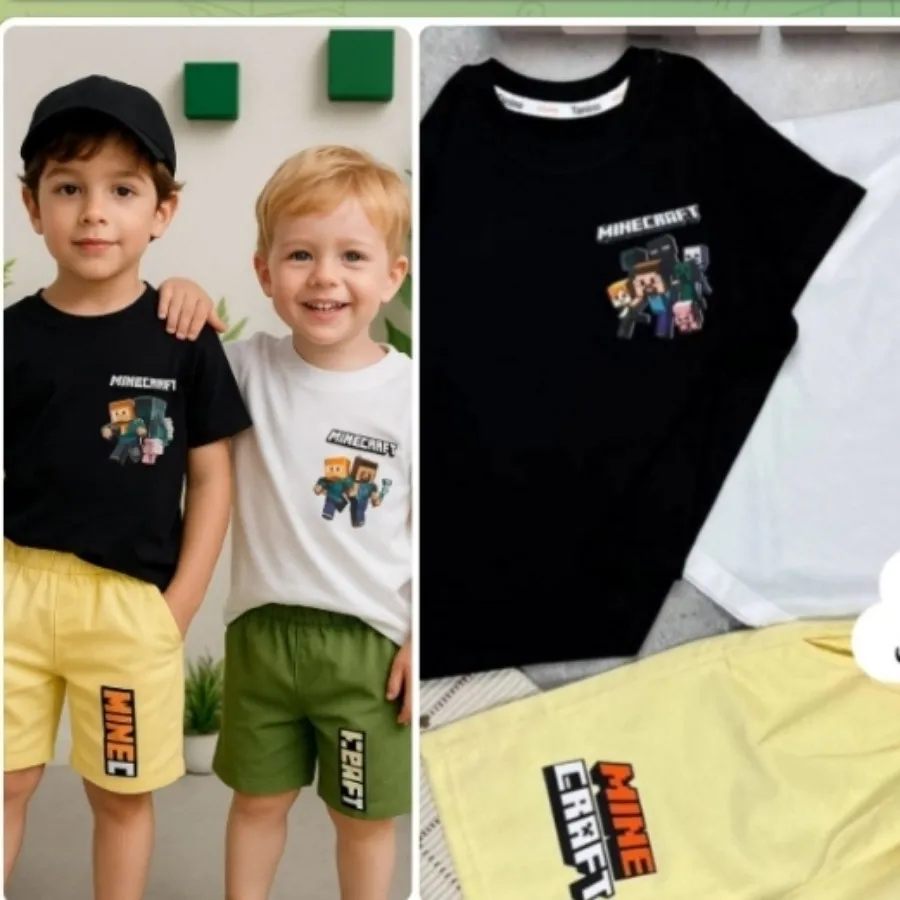 تیشرت شلوارک کتان