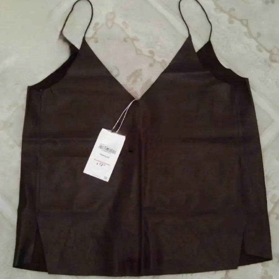 تاپ چرم zara