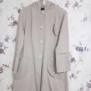 مانتو بارانی کلاهدار