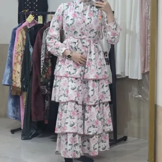 پیراهن گل گلی دخترونه