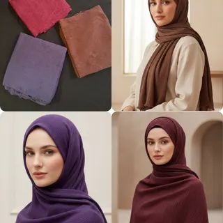 شال ساده در رنگبندی متنوع