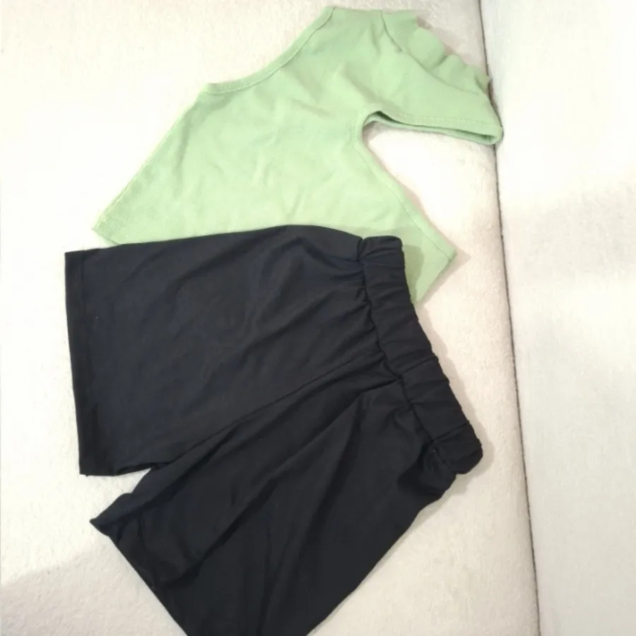 ست کراپ شلوارک