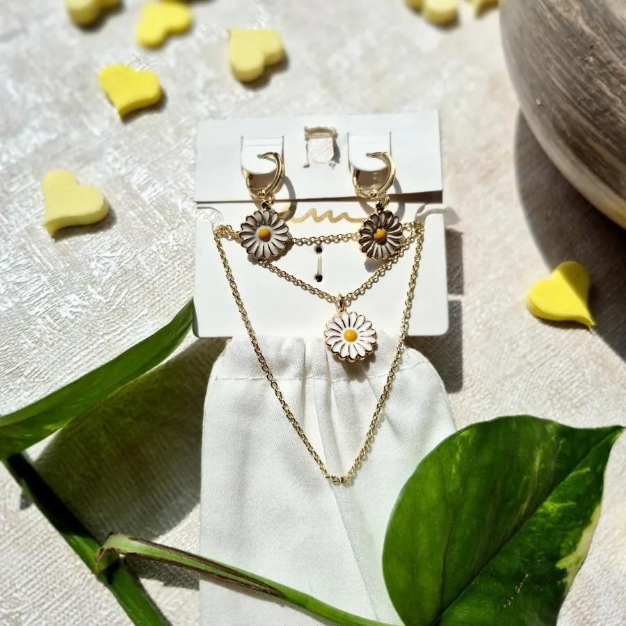 نیم ست بابونه