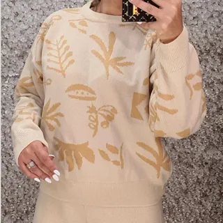 ست بلوز و شلوار بافت