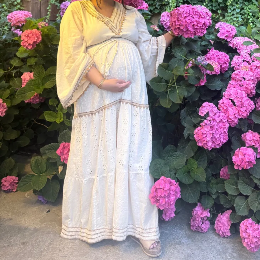 پیراهن بلند بارداری