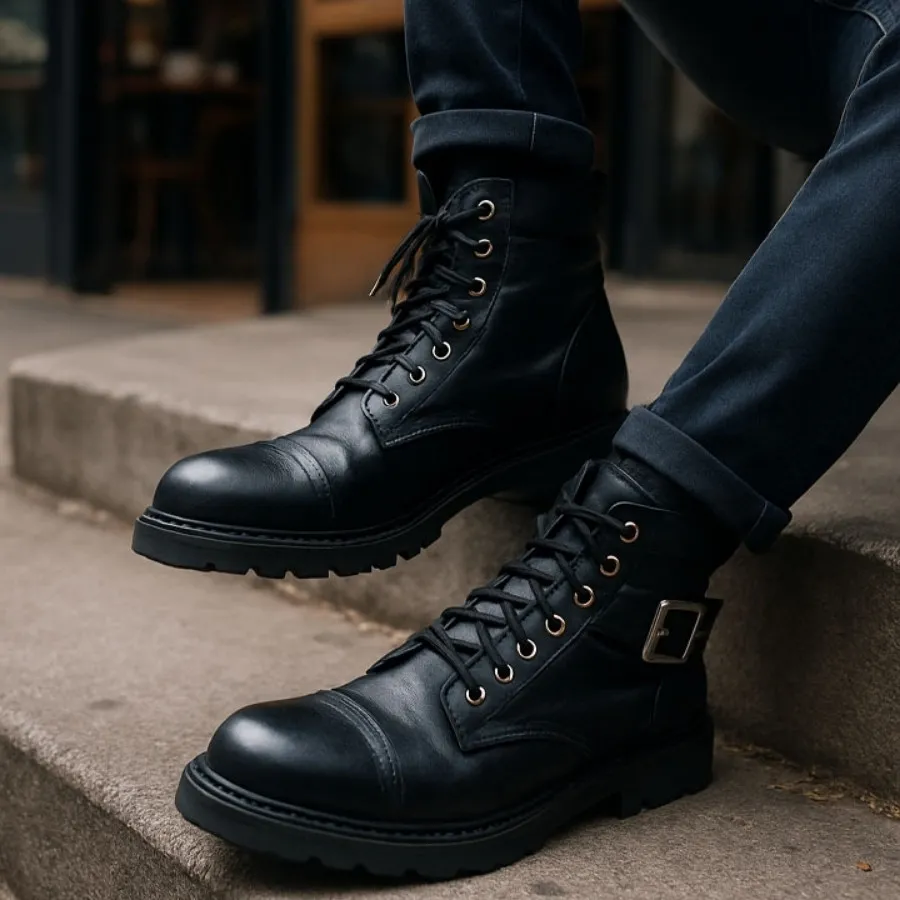 نیم بوت مردانه chelsea