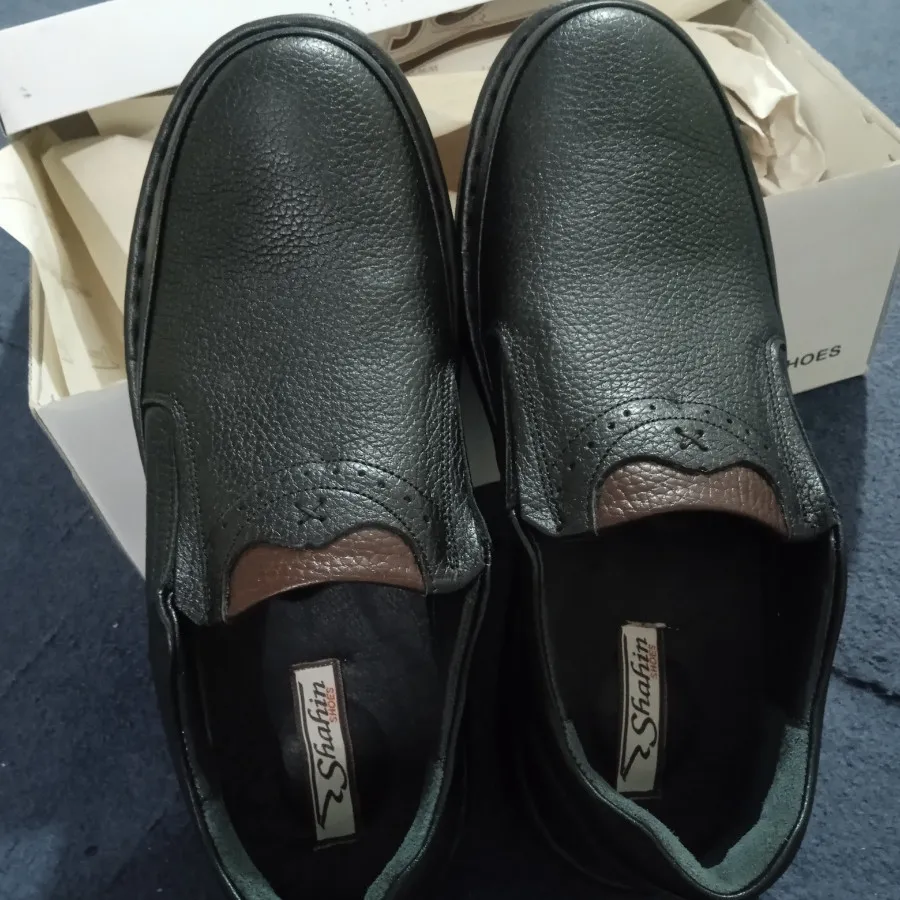 کفش چرم مردانه