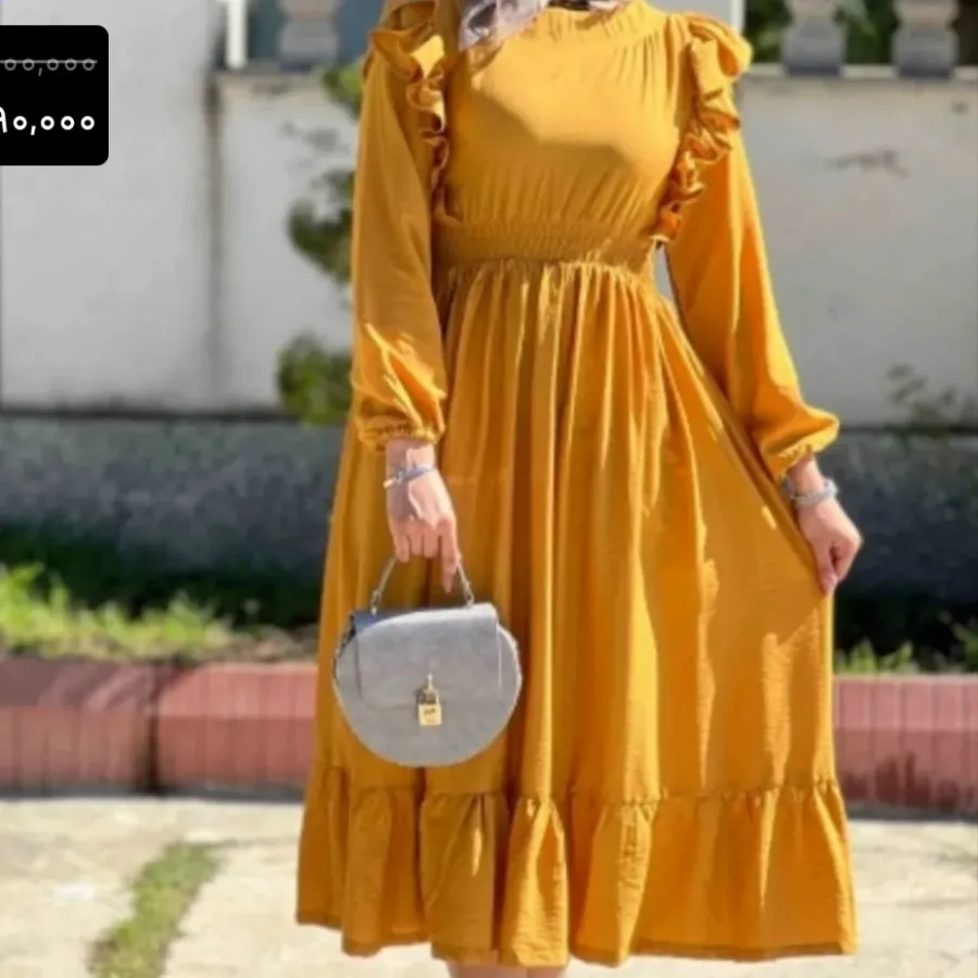 پیراهن عروسکی ساحلی