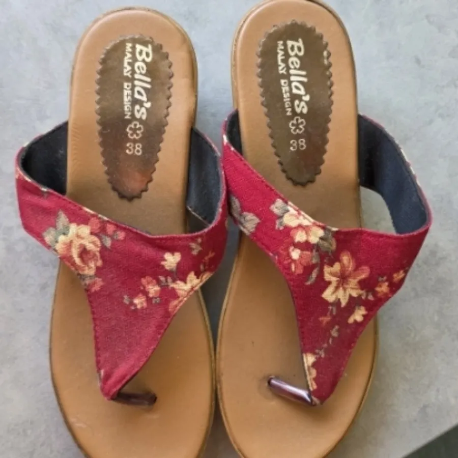 صندل انگشتی گلدار