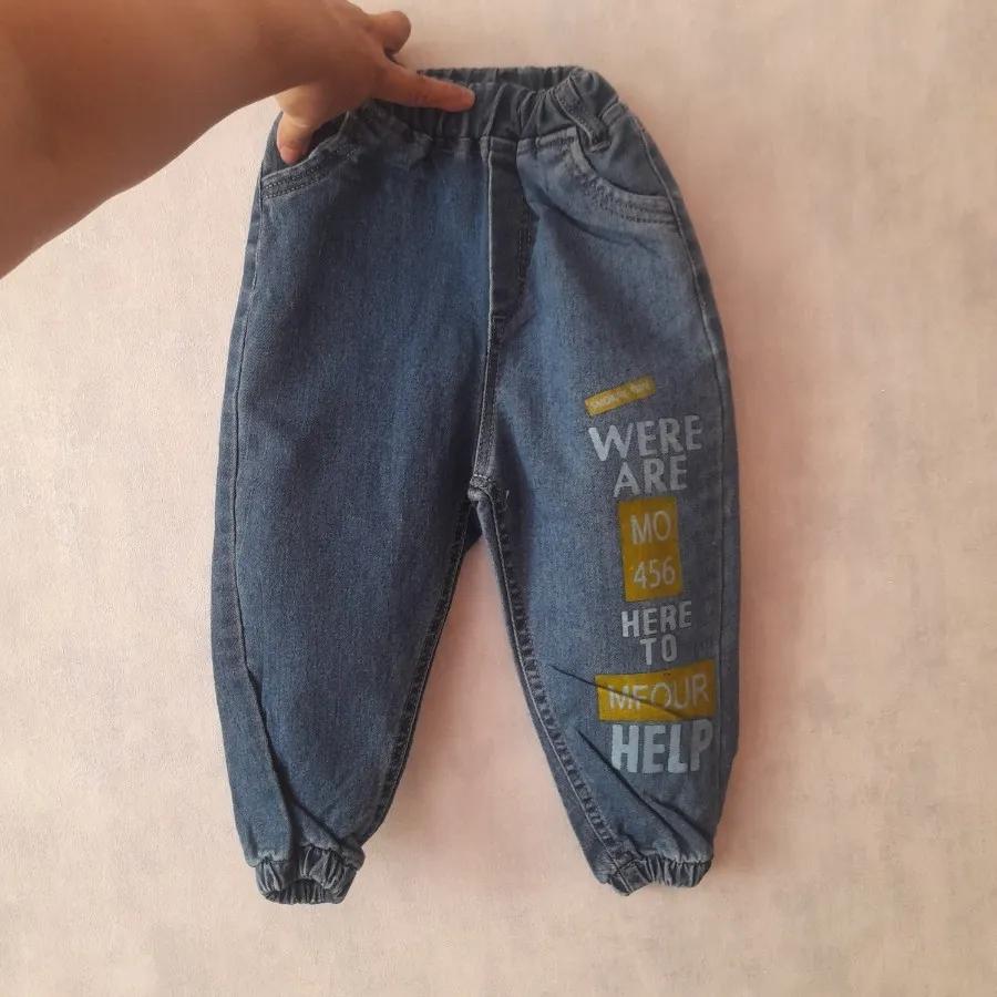 شلوار لی بچگانه کاملا نو