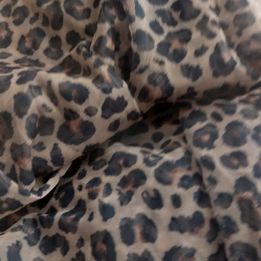 پارچه تور پلنگی