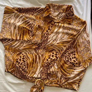 شومیز جلو گره ای