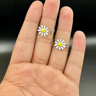 انگشتر فری سایز بابونه
